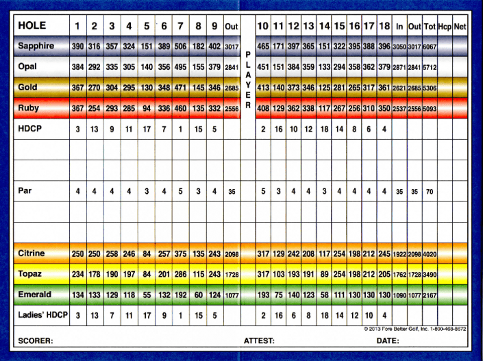 Course Details Westhaven Golf Club Course Details Westhaven Golf Club